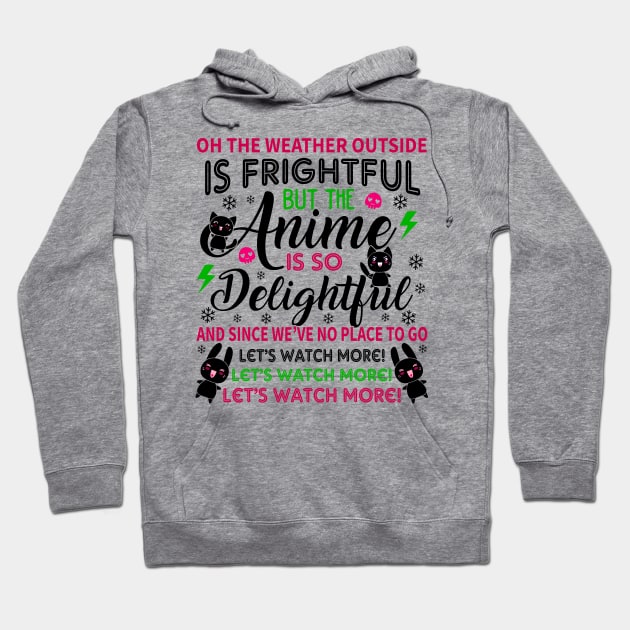 Anime Xmas Sweater Hoodie by KsuAnn